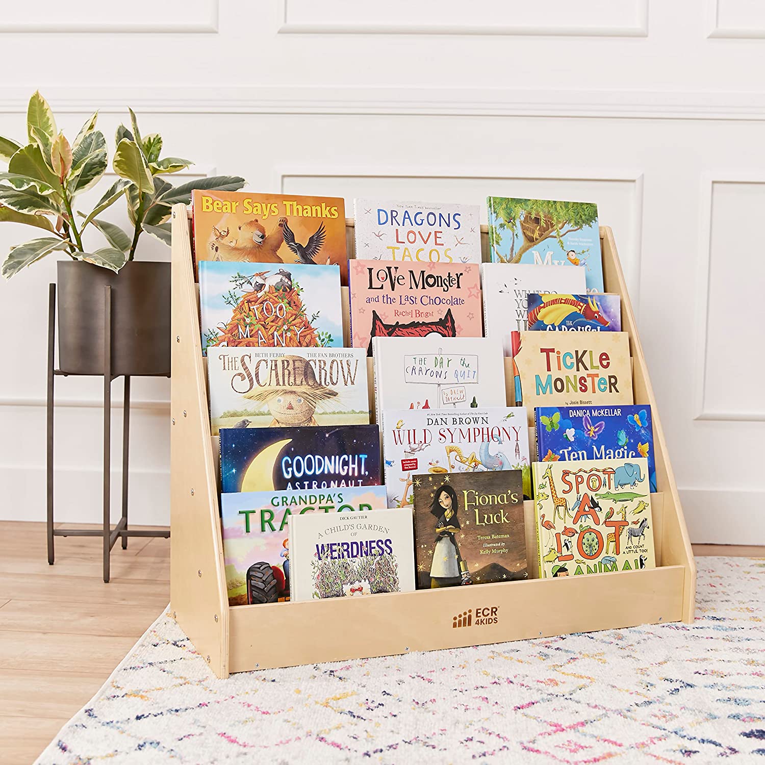 The Secret to Nurturing Book Lovers: Playroom Book Storage