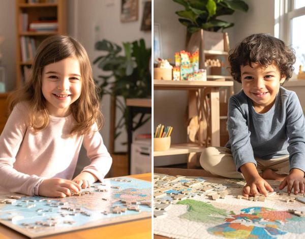Unleash Your Child's Genius with Montessori Puzzle Maps